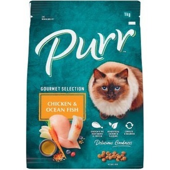 Coles Purr dry cat food 1kg offer