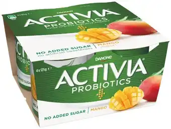 Danone activia probiotics yoghurt pk 4 – from the fridge