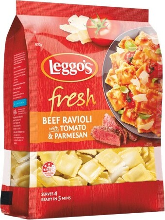 Woolworths Leggo’s fresh filled pasta varieties 630g – from the fridge offer