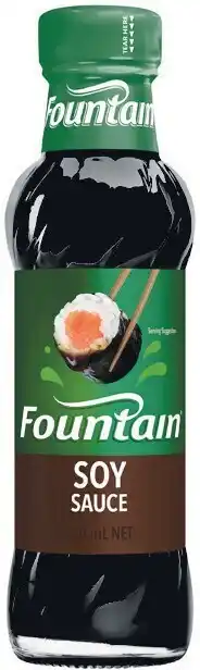 Woolworths Fountain soy sauce 250ml offer