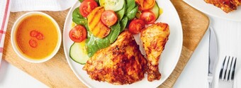 Coles Coles rspca approved chicken portions with bbq rub offer