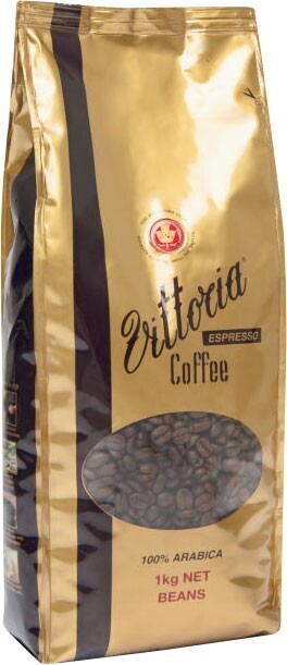 Coles Vittoria espresso coffee beans or ground 1kg offer