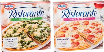Coles Dr. oetker ristorante pizza 310g-390g offer