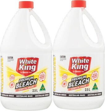 Coles White king bleach 2.5 litre offer