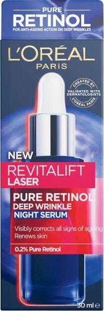 Coles L’oréal revitalift laser pure retinol night serum 30ml offer