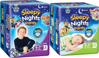 Coles Babylove sleepy nights pants 8 pack-12 pack offer