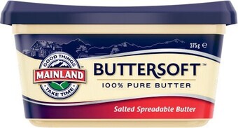 Coles Mainland buttersoft 375g offer