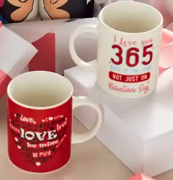 BIG W Assorted Valentines Day Mugs offer