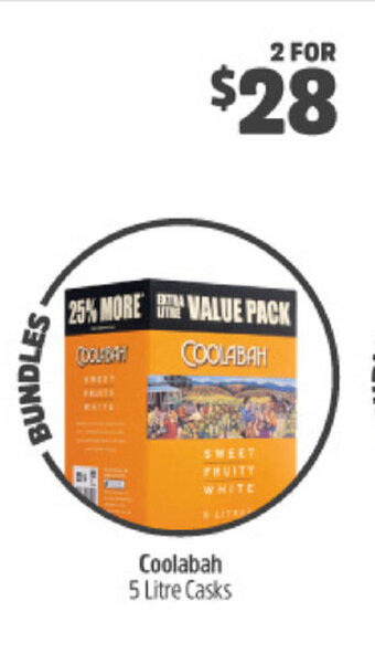 Coolabah 5 Litre Casks