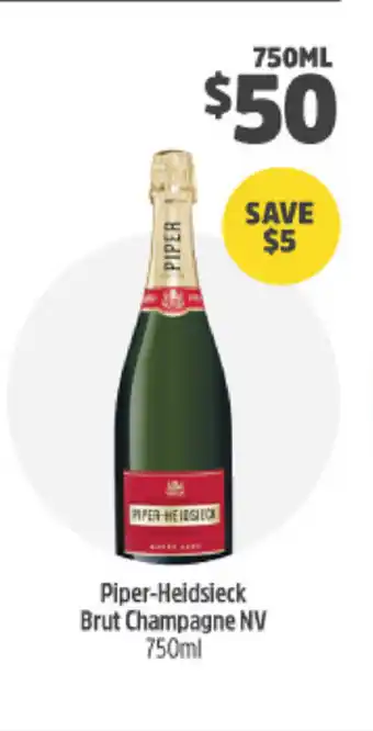 Piper-Heidsieck Brut Champagne NV 750ml