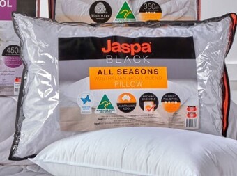 Spotlight Jaspa all seasons australian wool blend standard pillow offer