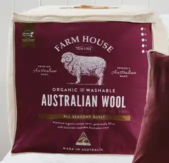 Spotlight 50% off tontine farm house all seasons wool quilt offer