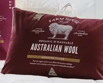 Spotlight 50% off tontine farm house all seasons wool surround standard pillow offer