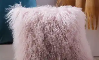 Spotlight 40% off koo elite aspen fur cushion 43 x 43cm offer