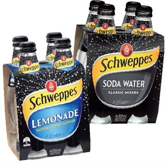 IGA Schweppes mixers 4x300ml selected varieties offer