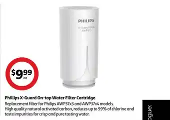 Coles Philips x-guard on-tap water filter cartridge offer