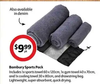 Bambury sports pack
