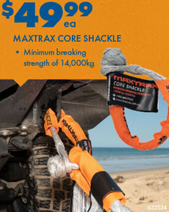 BCF Maxtrax Core Shackle offer