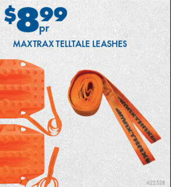 BCF Maxtrax Telltale Leashes offer
