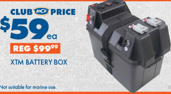 BCF XTM Battery Box offer