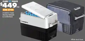 BCF Dometic CF40D Fridge/Freezer & Cover Pack offer