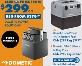 BCF Dometic Power Solutions offer