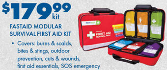 BCF Fastaid Modular Survival First Aid Kit offer