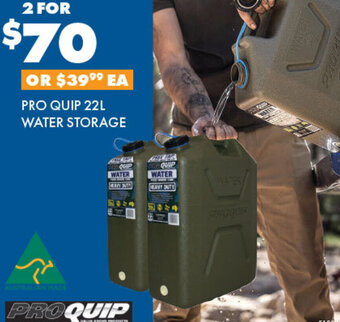 BCF Pro Quip 22L Water Storage offer