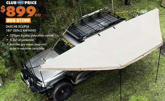 BCF Darche Eclipse 180 Gen 2 Awning offer