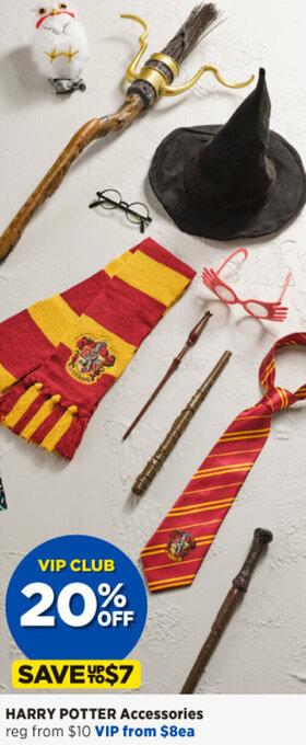 Spotlight Harry Potter Accessories offer