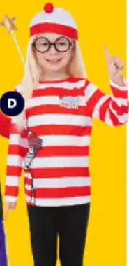 Spotlight Kids Costumes Where's Wally Kids offer
