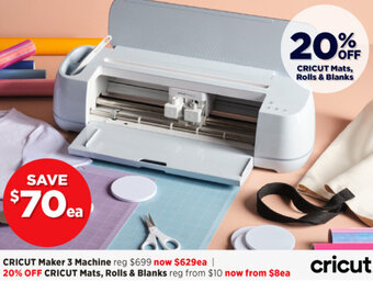 Spotlight Cricut Maker 3 Machine offer