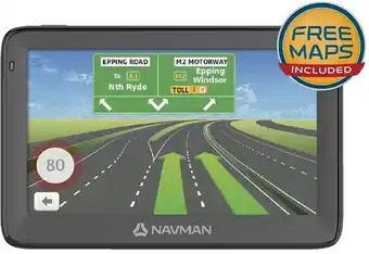 Officeworks Navman ezy 465 gps offer