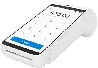 Officeworks Zeller contactless payment terminal - white offer