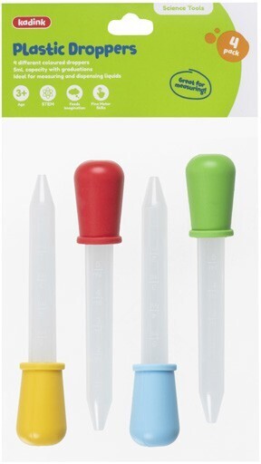 Officeworks Kadink 4 pack plastic droppers offer