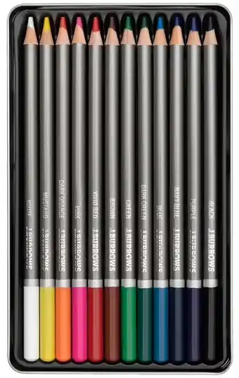 Officeworks Born 12 pack coloured pencils offer