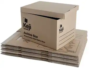Officeworks Keji 10 pack archive boxes offer