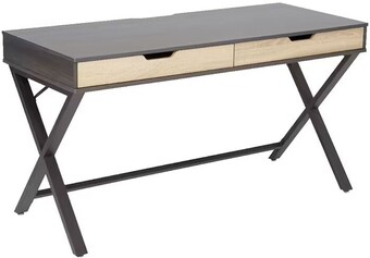 Officeworks Otto lindenberg woodgrain desk offer