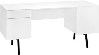 Officeworks J.burrows scarborough twin cabinet desk offer