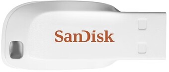 Officeworks Sandisk 16gb cruzer blade usb flash drive - white offer