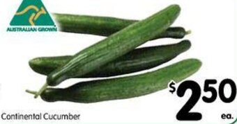 Spar Continental Cucumber offer