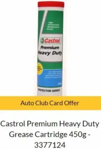 Repco Castrol Premium Heavy Duty Grease Cartridge 450g- 3377124 offer