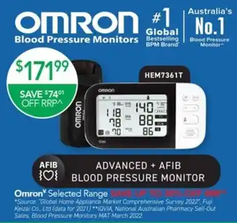 Omron Blood Pressure Monitors
