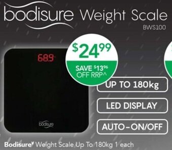 Bodisure Weight Scale Up to 180kg