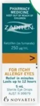 Zaditen Eye Drops ForItchy Allergy Eyes 5 ml