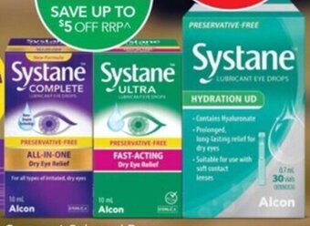 Terry White Systane offer