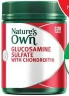 Terry White Glucosamine Sulfate with Chondroitin 320 Tablets offer
