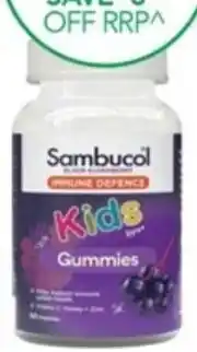 Sambucol Kids Immune Defence 50 gummies