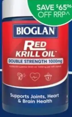 Terry White Bioglan Red Krill Oil offer