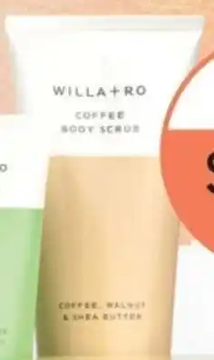 Terry White Willa+Ro Coffee Body Scrub 200ml offer